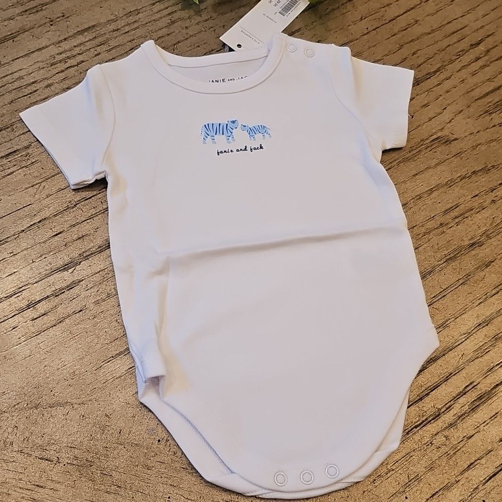 Janie And Jack Onsie Size 0-3 Month NWT